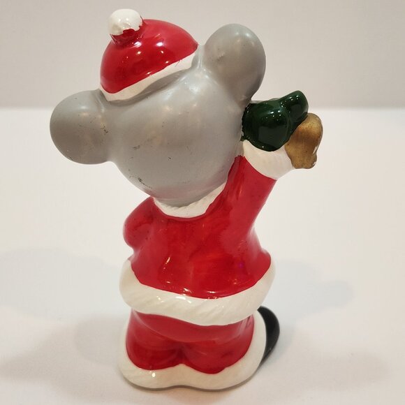 Cute Vintage 60s Napcoware Christmas Carol Mice Set of 4 - Picture 7 of 10